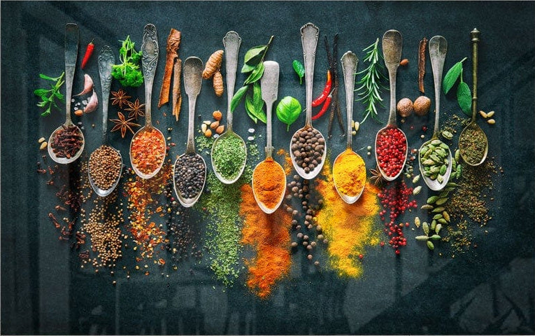 Artronauts Glass Print Spices