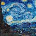 Artronauts Glass Print The Starry Night