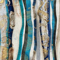 Artronauts Glass Print 92x36cm Vintage Curtain  - Panoramic