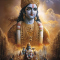 Avatar’s Path- Hinduism Tempered Glass Wall Art