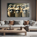 Artronauts Glass Print Sheep Gang