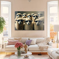 Artronauts Glass Print Sheep Gang