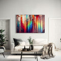 Artronauts Glass Print Colourful Stripes II