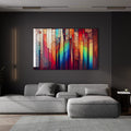 Artronauts Glass Print Colourful Stripes II