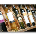 Artronauts Glass Print Wine Bottles