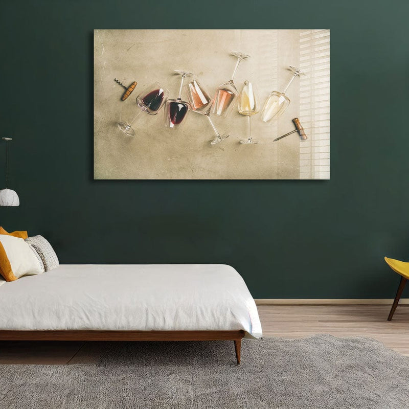 Artronauts Glass Print Wine Set