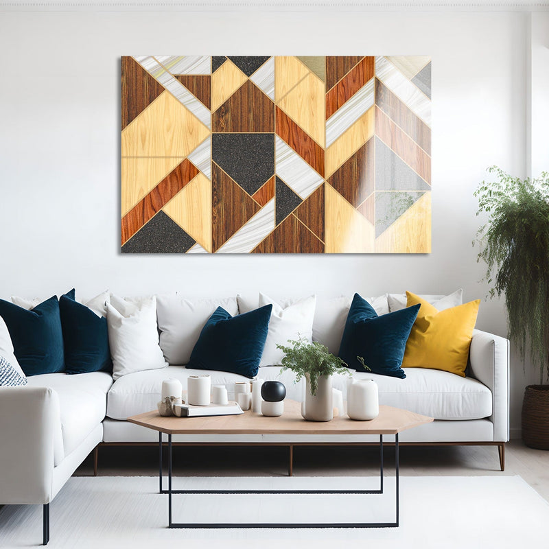 Artronauts Glass Print Wooden Patterns