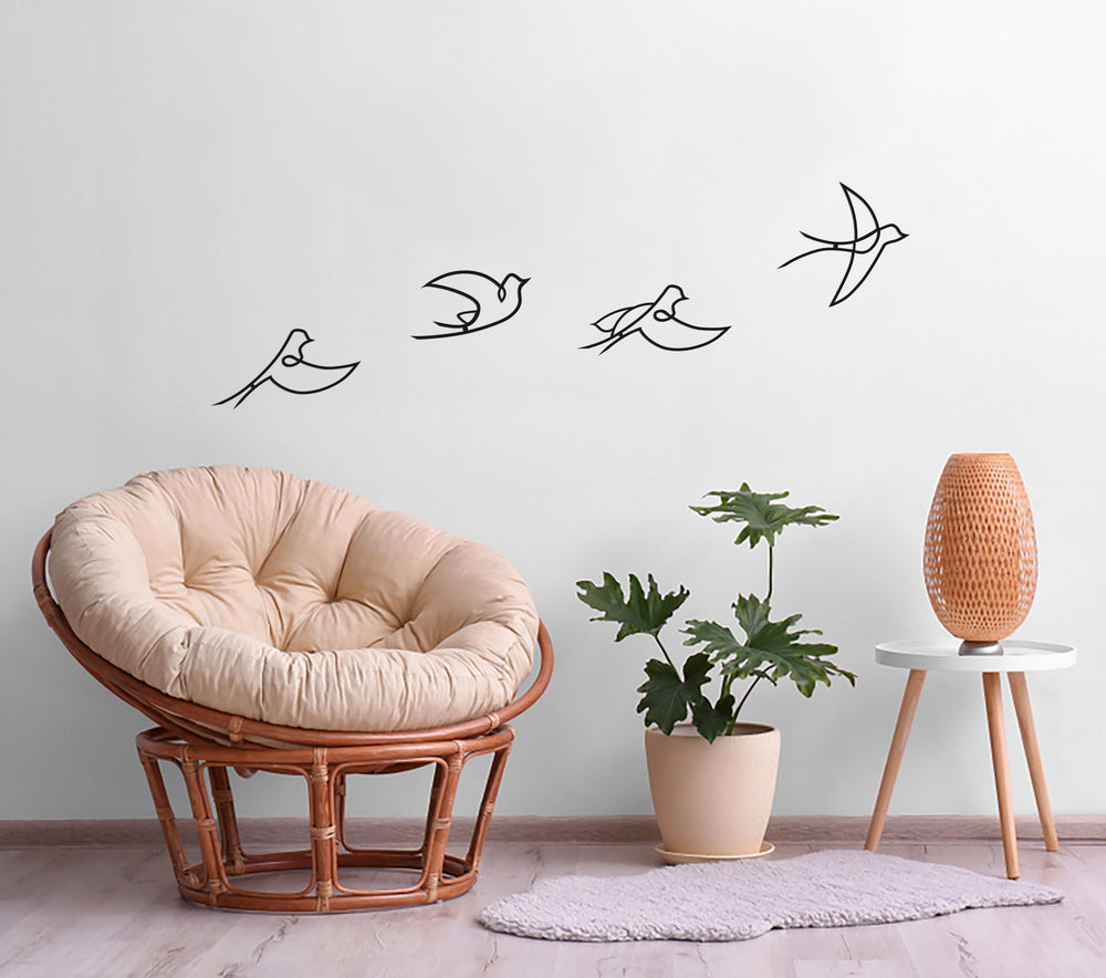 Artronauts Art Metal Wall Arts Flying Birds Metal