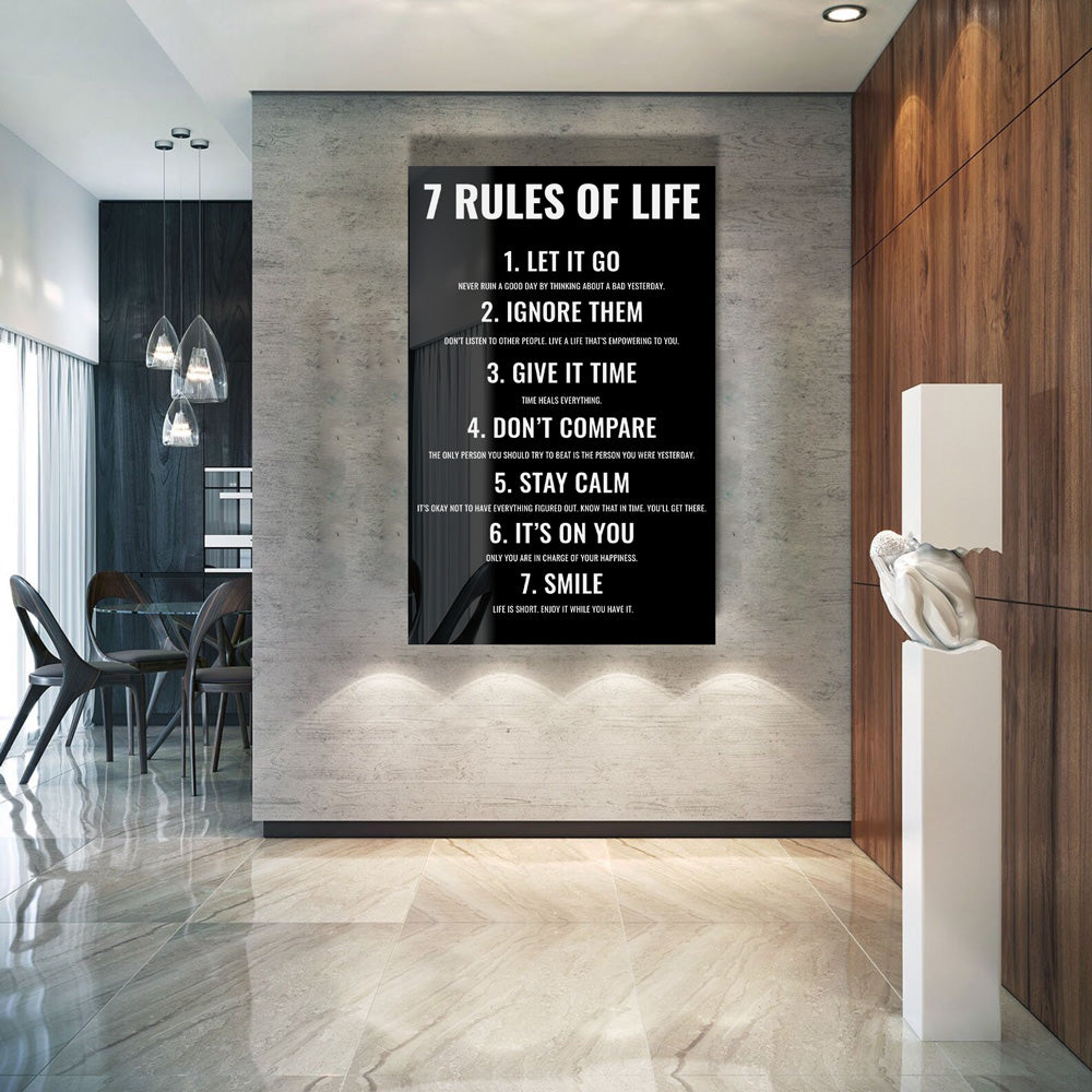 7 Rules Of Life