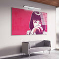 Artronauts Glass Print Pulp Fiction - Mia Wallace