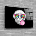 Artronauts Glass Print Gummy Monkey Glass Print Wall Art