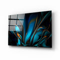 Artronauts Glass Print Flowery Abstract