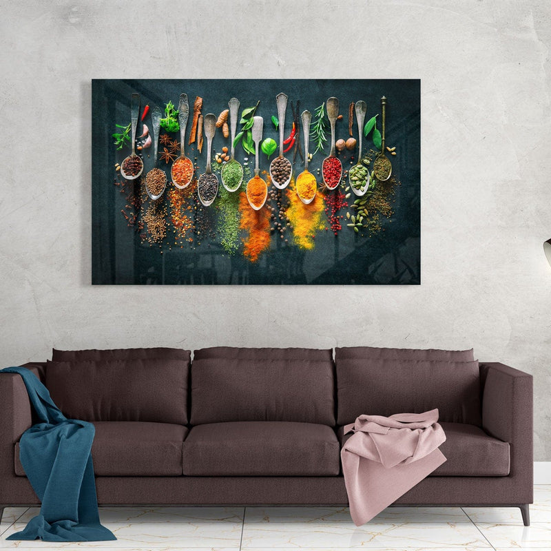 Artronauts Glass Print Spices
