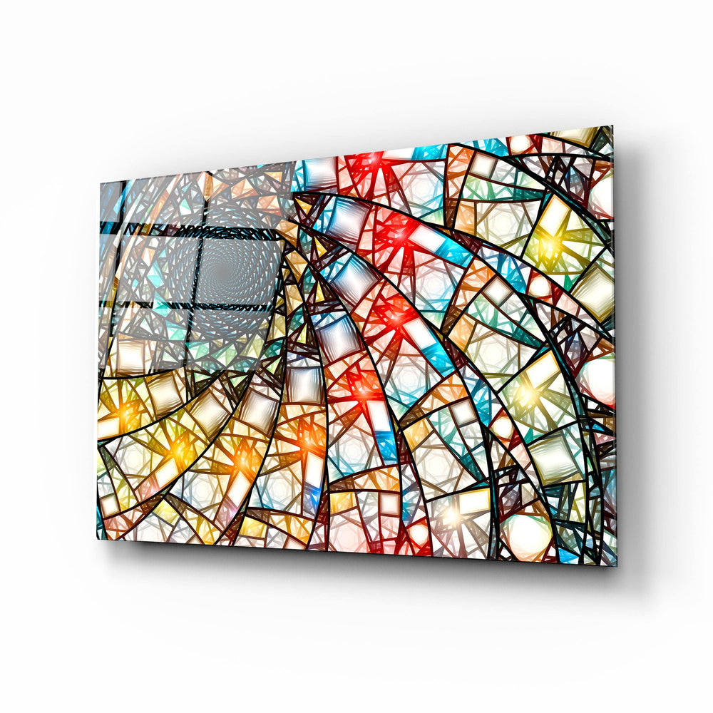 Artronauts Art Clearance T. Swirl Stained Glass Design