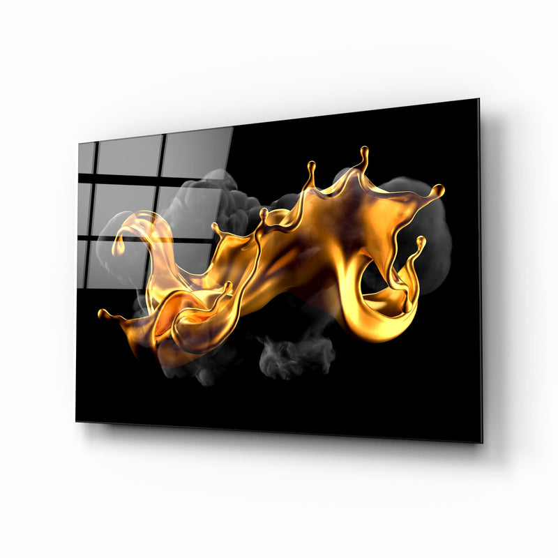 Artronauts Art Clearance T. Gold & Black Splash