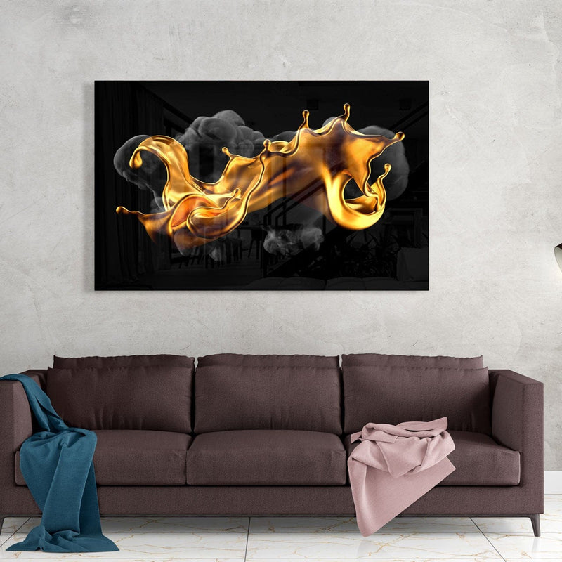 Artronauts Art Clearance T. Gold & Black Splash