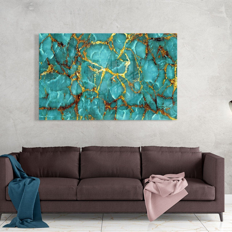Artronauts Clearance T. Gold Veined Marble Design