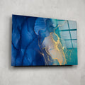 Artronauts Glass Print Blue Marble Design II