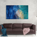 Artronauts Glass Print Blue Marble Design II