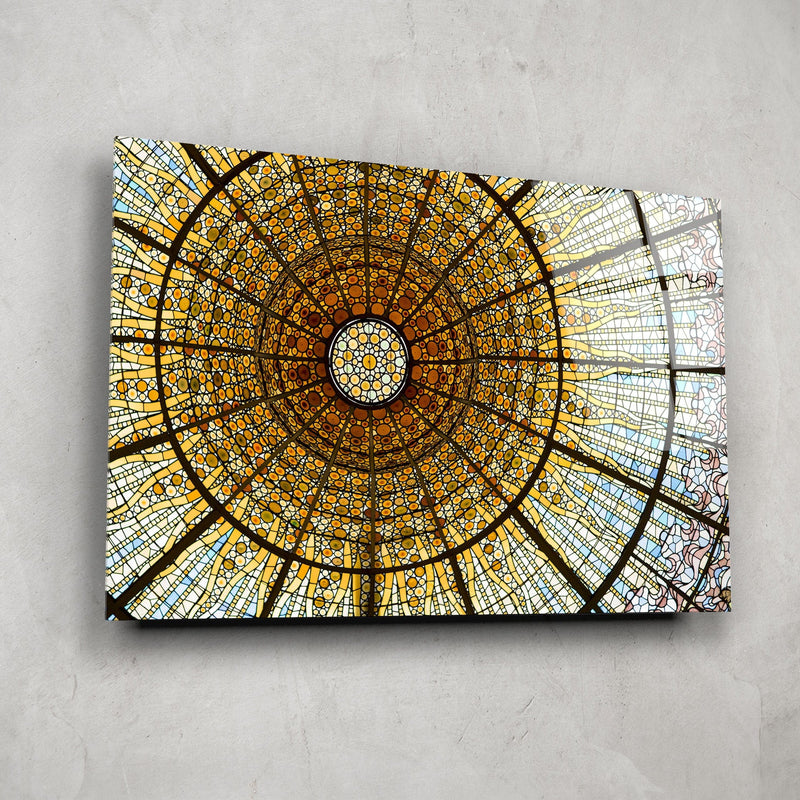Artronauts Art Clearance T. Web Stained Glass Design