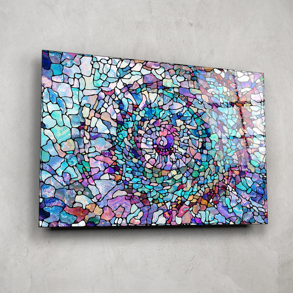 Artronauts Art Clearance T. Blue & Purple Spiral