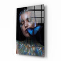 Artronauts Clearance T. Blue Painted Woman