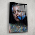 Artronauts Clearance T. Blue Painted Woman
