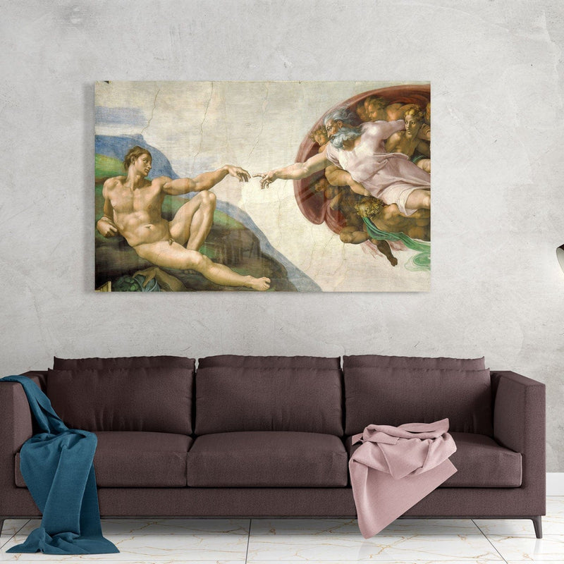 Artronauts Art Clearance T. The Creation of Adam "Michelangelo"
