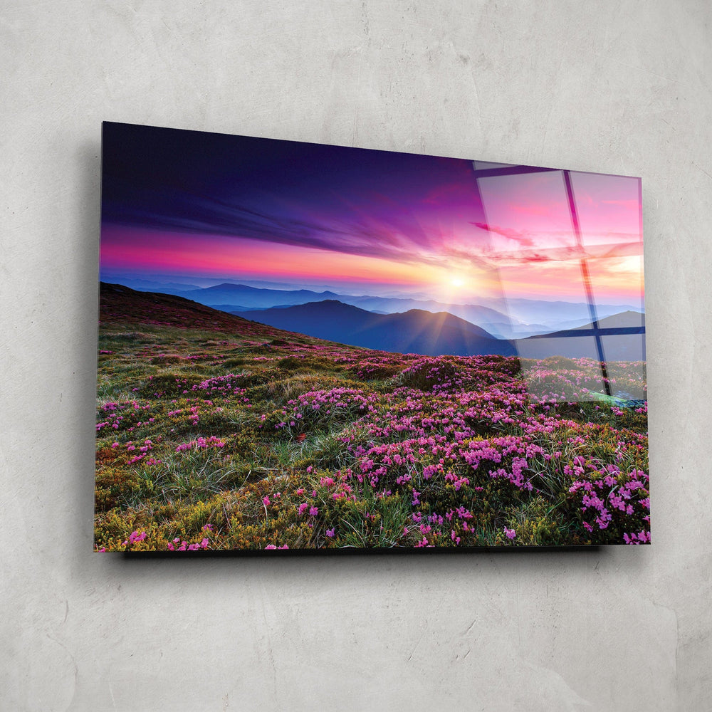 Artronauts Glass Print A Peaceful Place