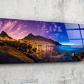 Artronauts Glass Print 92x36cm City Lights Panoramic