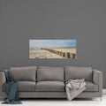 Artronauts Glass Print 92x36cm Seashore - Panoramic