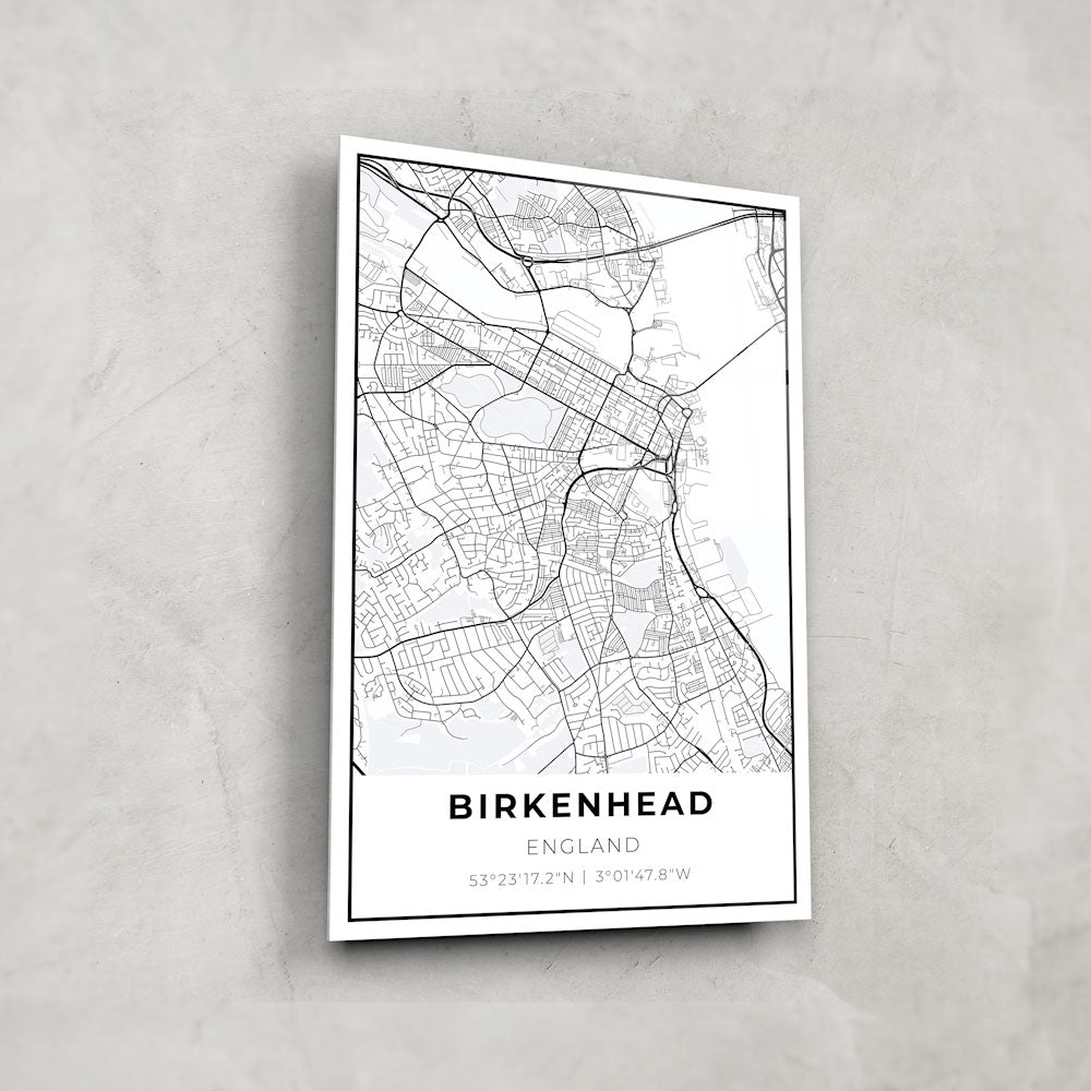 Birkenhead Map