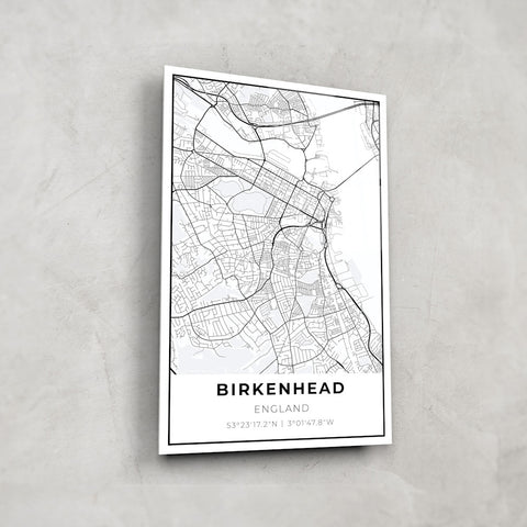 Birkenhead Map