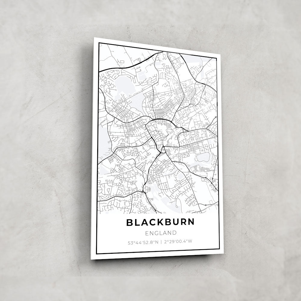 Blackburn Map