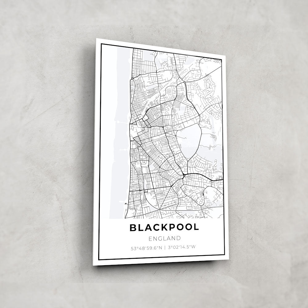 Blackpool Map