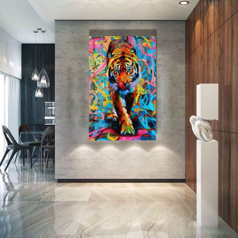 Artronauts Art Clearance T. Colourful Tiger