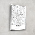 Artronauts Posters, Prints, & Visual Artwork Dudley Map Glass Art