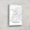 Artronauts Posters, Prints, & Visual Artwork Gloucester Map Glass Art