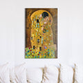 Artronauts Glass Print The Kiss - Gustav Klimt