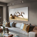 Artronauts Art Glass Print The Horses