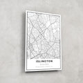 Artronauts Posters, Prints, & Visual Artwork Islington Map - Glass Art