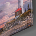 Artronauts Glass Print Lighthouse