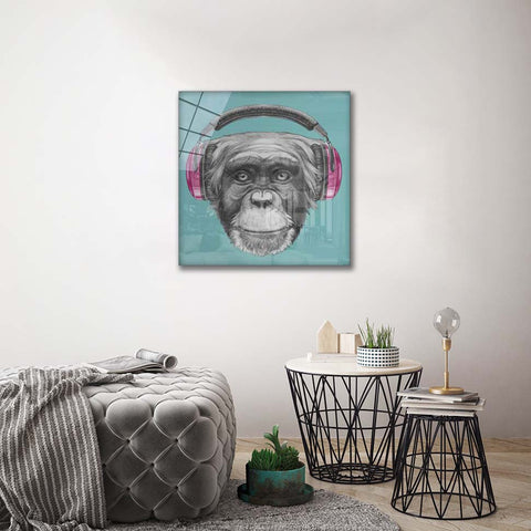 Monkey with Headphone