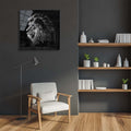 Artronauts Art Glass Print Lion - III