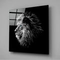Artronauts Art Glass Print Lion - III