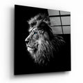Artronauts Art Glass Print Lion - III