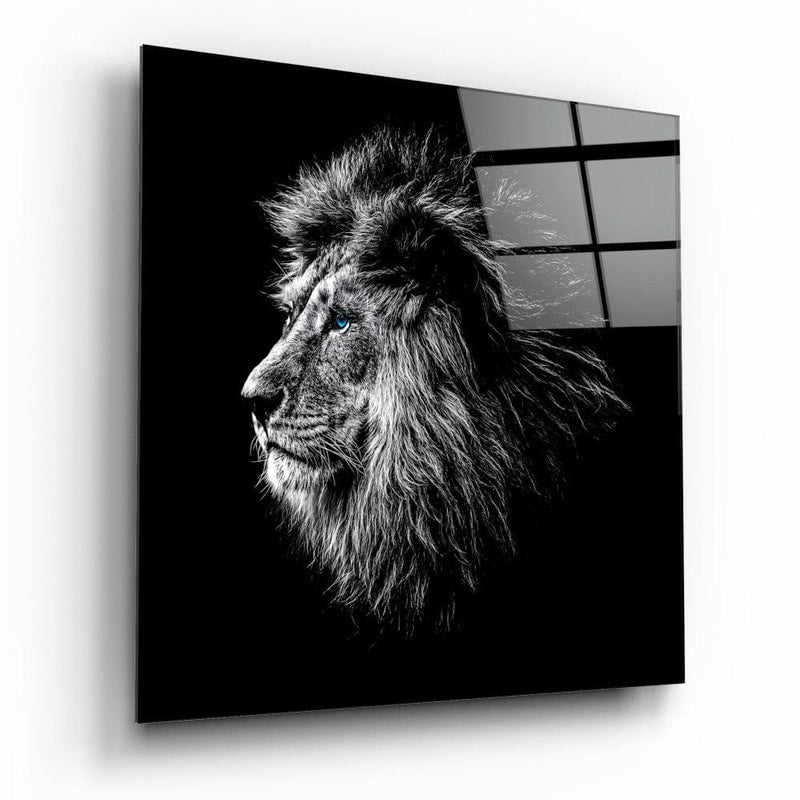 Artronauts Art Glass Print Lion - III