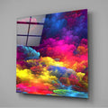 Artronauts Glass Print Color Burst
