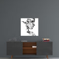 Artronauts Art Glass Print Silhouette