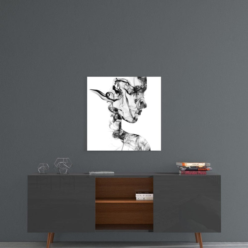 Artronauts Art Glass Print Silhouette